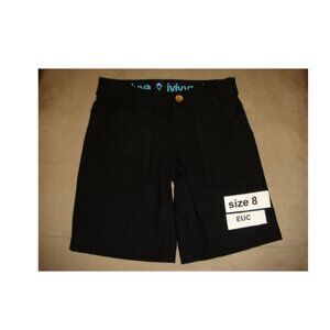 Ivivva Girl by Lululemon 🍋 Match Driver Golf Short black size 8